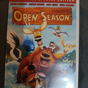 Open Season DVD Movie Cover - Colorful Animated Animals